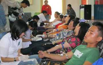 Veranstaltungen zum Tag der Blutspende in Vietnam