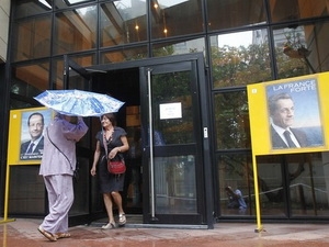 Frankreich in zweiter Runde der Präsidentenschaftswahlen