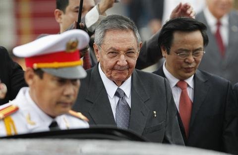Kubas Staatspräsident Raul Castro zu Gast in Vietnam