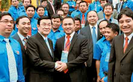 Auszeichnung für die Beiträge der Jugendlichen zum Heimatland