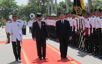 Staatspräsident Truong Tan Sang zu Gast in Brunei Darussalam