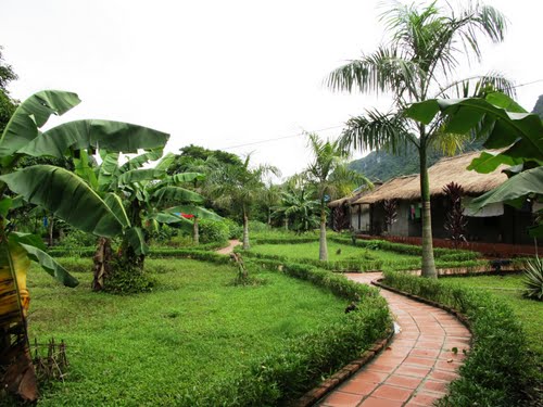 Neujahrsfest Tet im Dorf Viet Hai, das Märchendorf am Meer