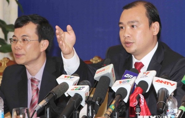 Pressekonferenz des Außenministeriums zur Lage im Ostmeer