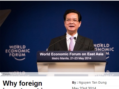 Verpflichtung Vietnams für verstärkte Verbesserung des Investitionsumfelds