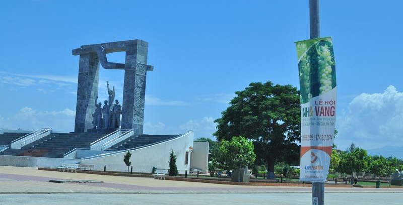 Das internationale Trauben- und Weinfestival in Ninh Thuan