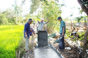 Die Neugestaltung der ländlichen Räume in Ben Tre