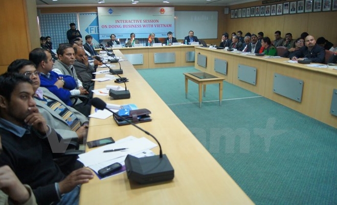 Seminar über Geschäft mit Vietnam in Indien