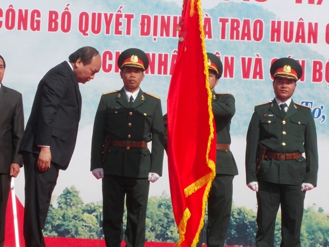 Feier zum 70. Jahrestag des Ba To-Aufstands