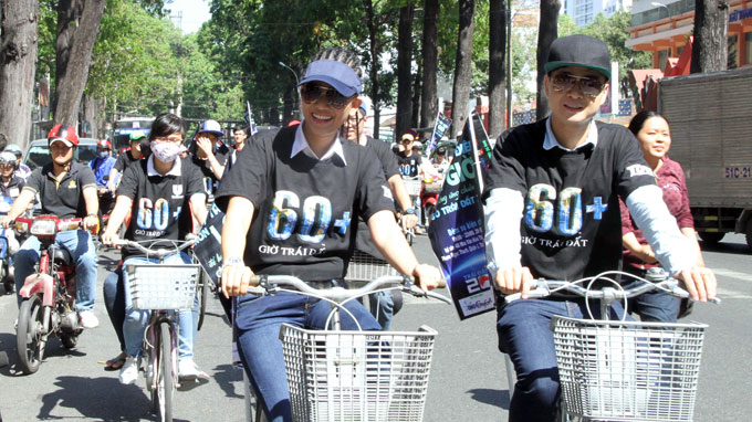 Ho Chi Minh Stadt startet die Erdstunde 2015