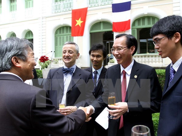 Feier zum 226. Nationalfeiertag Frankreichs in Hanoi