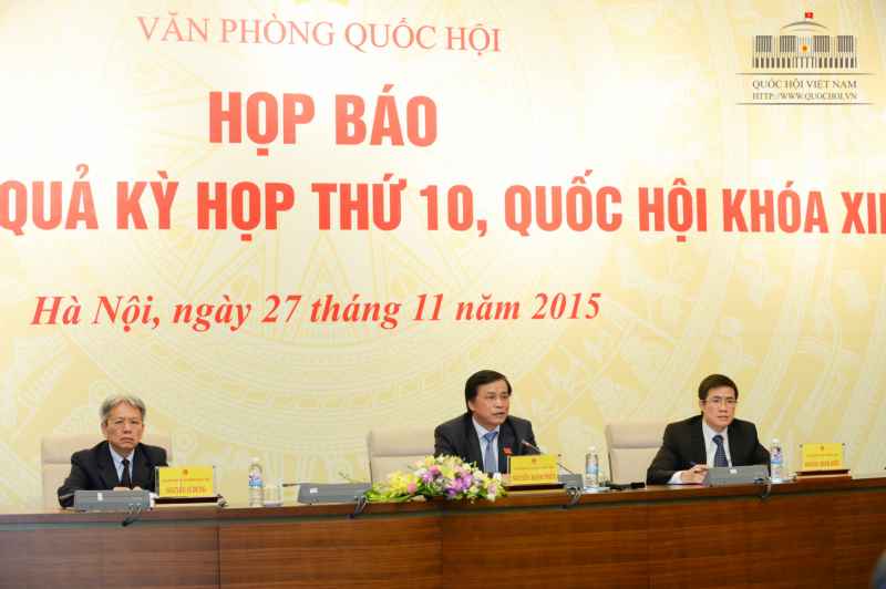 Internationale Pressekonferenz zur Veröffentlichung der Ergebnisse der 10. Parlamentssitzung