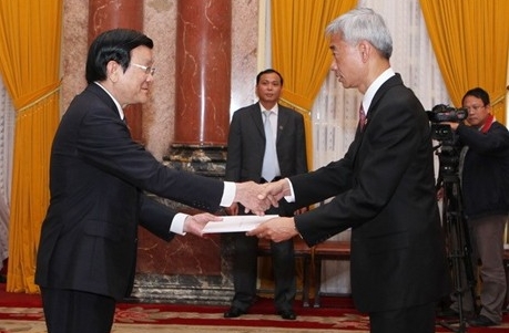 Staatspräsident Truong Tan Sang empfängt den thailändischen Botschafter