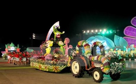 Eröffnung des Blumenfestivals Da Lat 2015