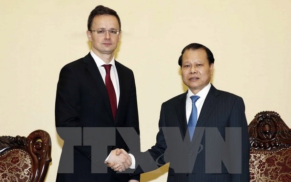 Vizepremierminister Vu Van Ninh trifft den ungarischen Außenminister