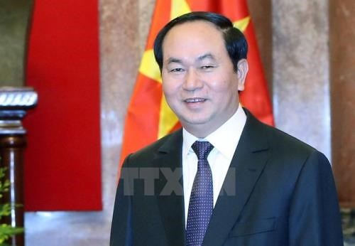 Interview mit Staatspräsident Tran Dai Quang über seinen Besuch in Indien