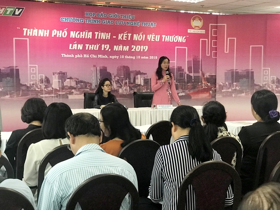 Kunstprogramm „Stadt zur Verbindung der Liebe” in Ho Chi Minh Stadt