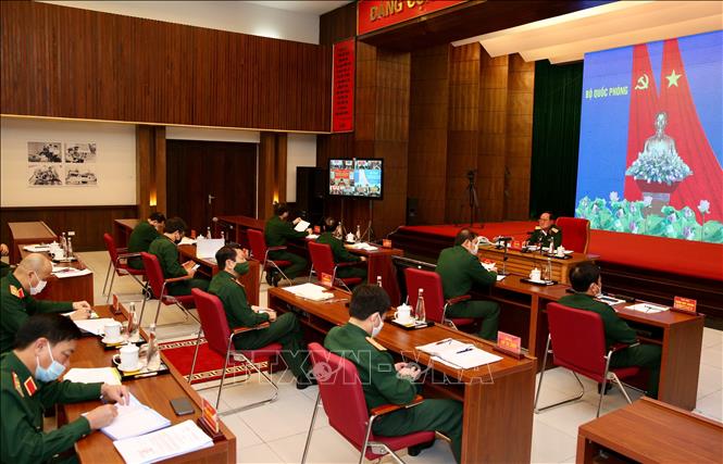 Online-Konferenz des Verteidigungsministeriums zur Vorbeugung und Bekämpfung der Covid-19