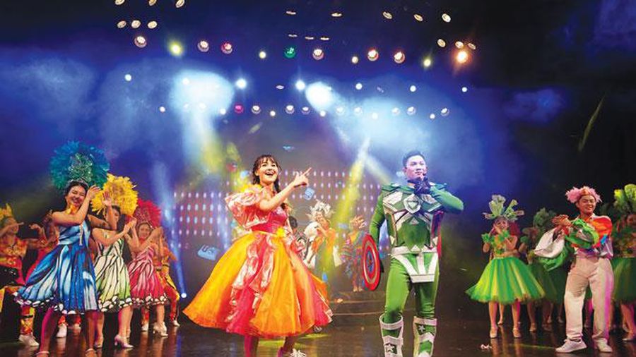 Vorstellung des Kindertheaterklubs „Grüne Keime“