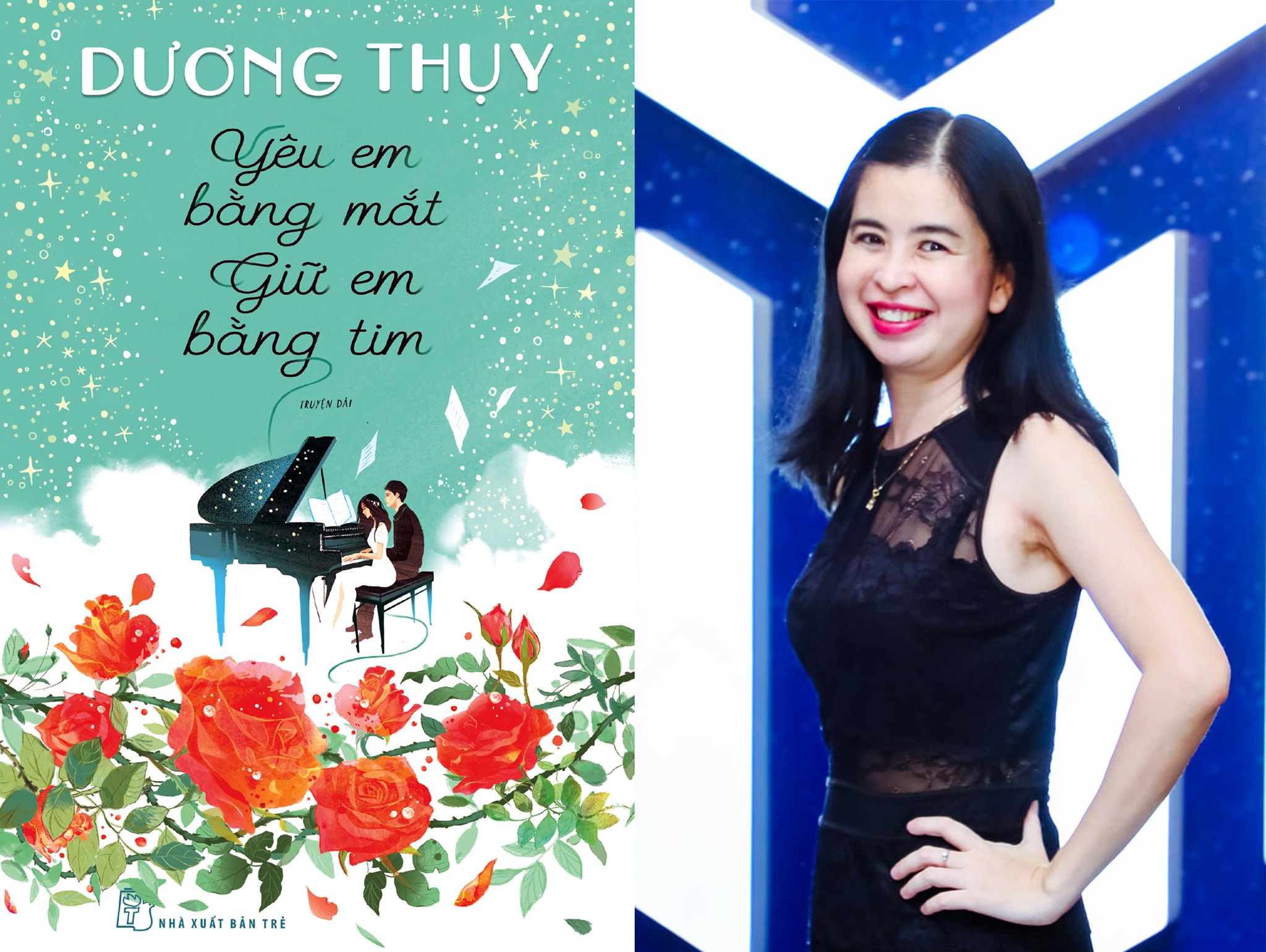 Schriftstellerin Duong Thuy stellt ihr Buch „Liebe mich mit deinen Augen, halte mich mit deinem Herzen” vor