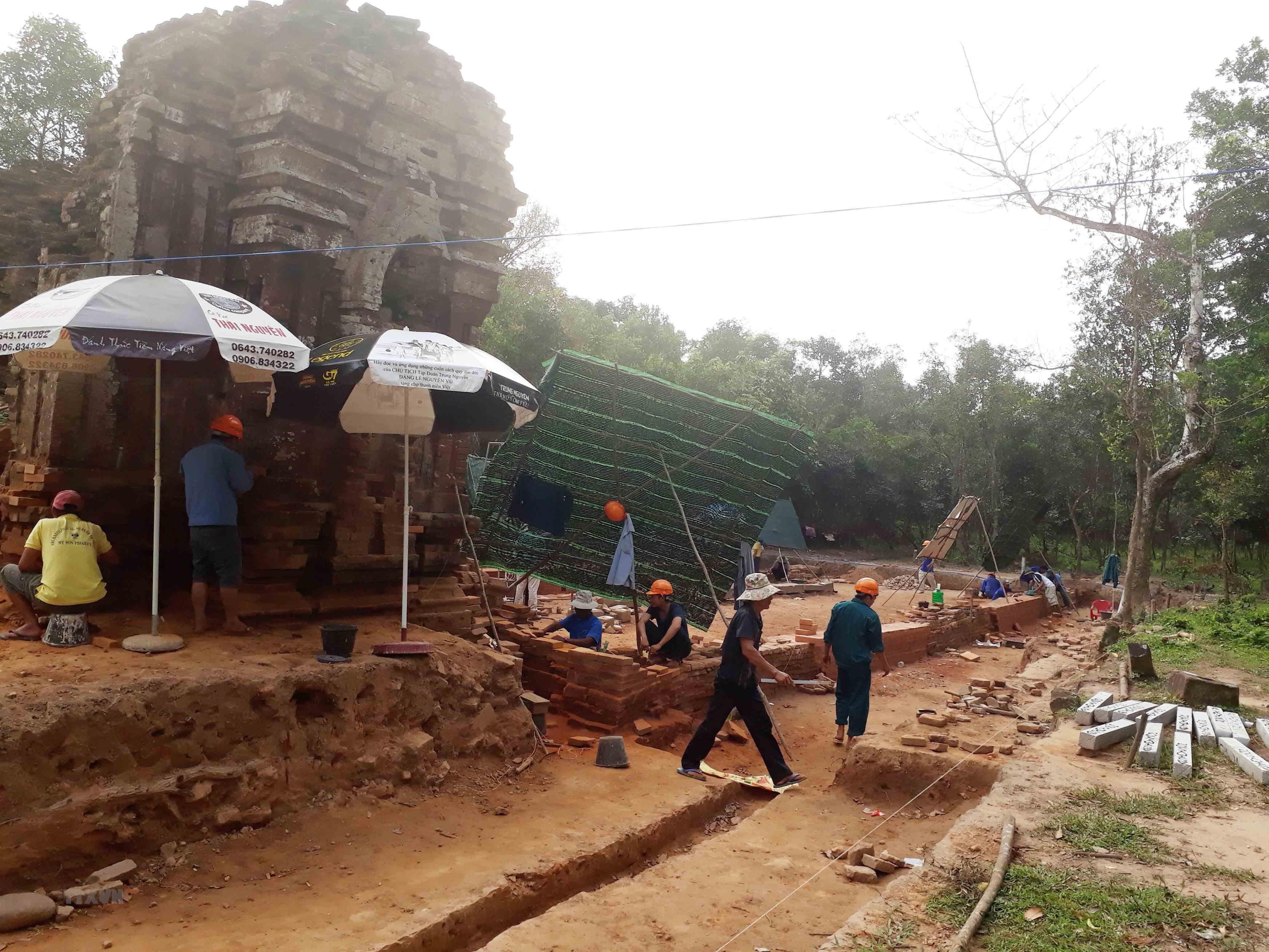 Restaurierung der Kernzone des Weltkulturerbes My Son