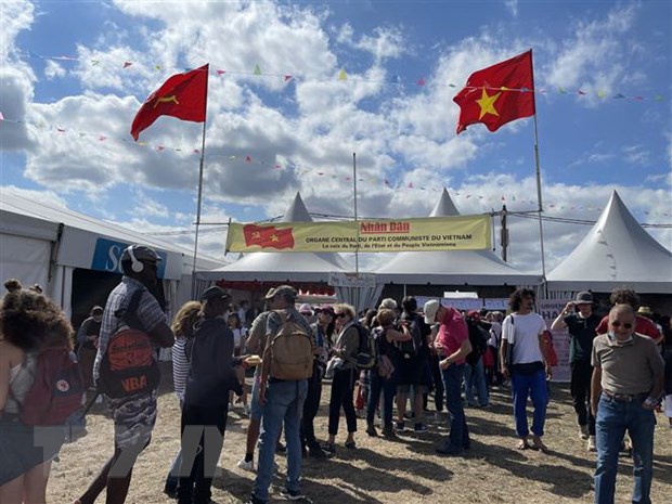 Vietnamesischer Eindruck beim französischen Pressefest 2021