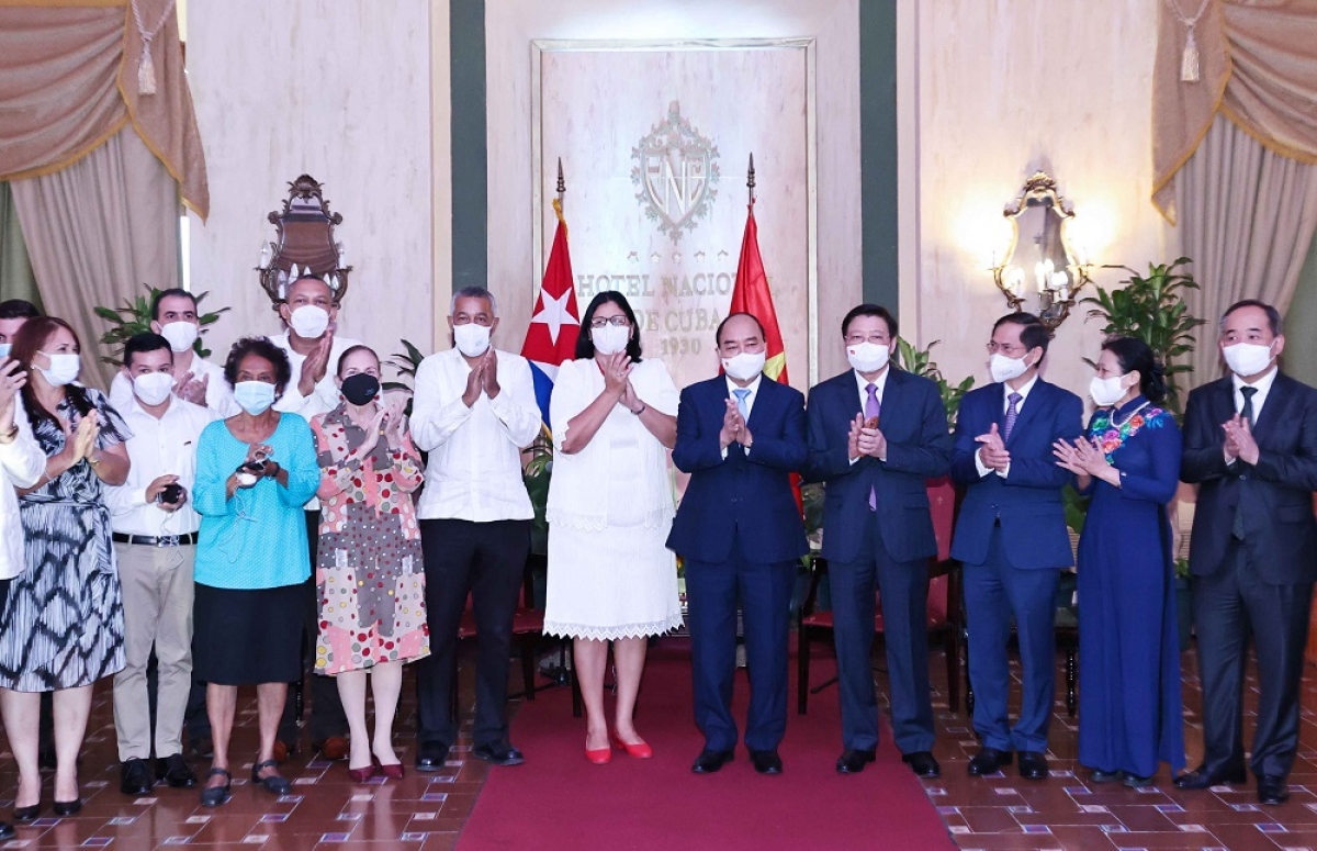 Staatspräsident Nguyen Xuan Phuc: Vietnamesisches Volk steht stets an Seite des kubanischen Volkes