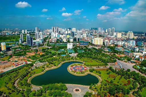 Aufbau der wohlhabenden, zivilisierten und modernen Hauptstadt Hanoi