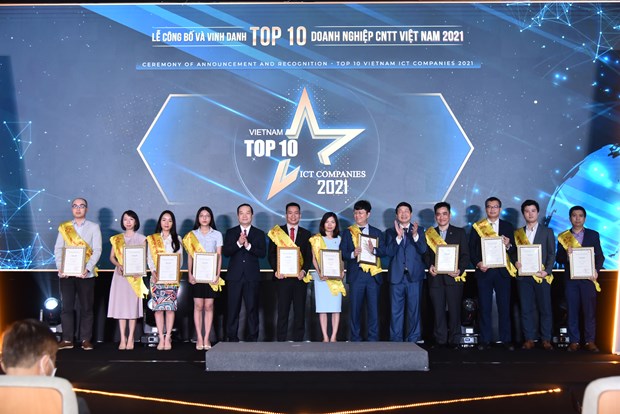 Auszeichnung für zehn IT-Unternehmen in Vietnam 2021