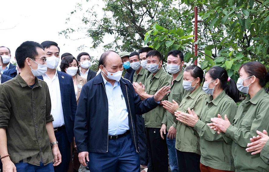 Staatspräsident Nguyen Xuan Phuc: Provinz Ninh Binh soll Modell moderner Genossenschaft entwickeln