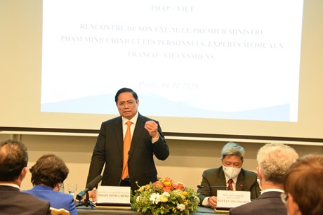Eindruck der Franzosen in einigen ersten Grundlagen der modernen Medizin in Vietnam