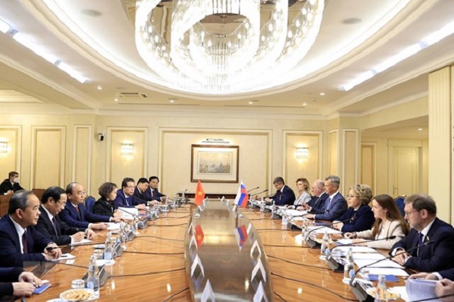 Die umfassende strategische Partnerschaft zwischen Vietnam und Russland weiter verstärken