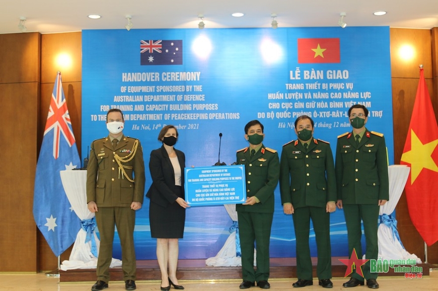 Australien unterstützt Vietnam bei Verbesserung der Fähigkeit bei UN-Friedensmission