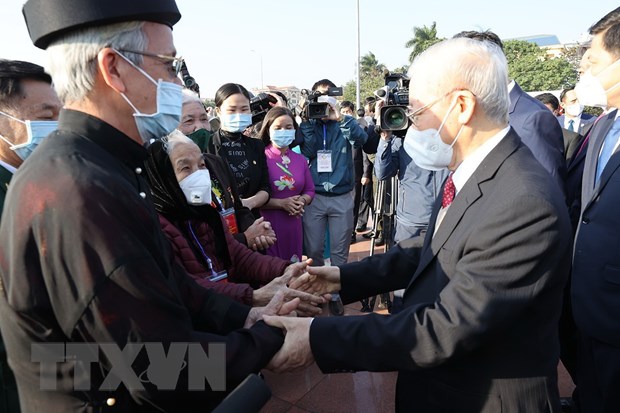 KPV-Generalsekretär Nguyen Phu Trong: Provinz Hung Yen soll patriotische Kampagnen verstärken