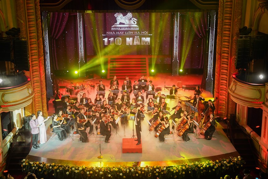 Vietnam-Frankreich-Konzert zum 110. Gründungstag des Opernhauses Hanoi