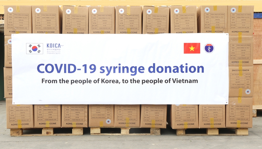 KOICA unterstützt Vietnam mit 6,3 Millionen Einwegspritzen