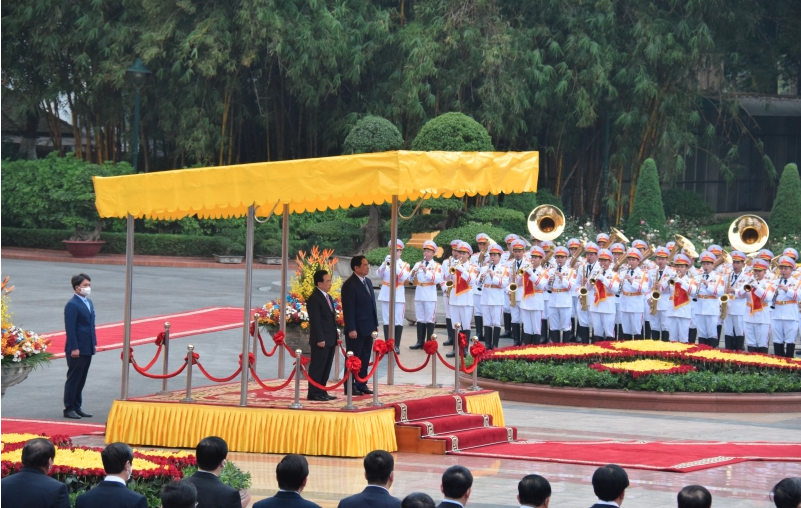 Hochrangiges Gespräch zwischen Vietnam und Laos