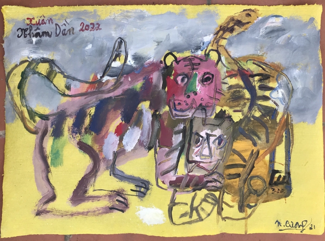 Neujahrsfest mit „Tet-Kunst 2022”