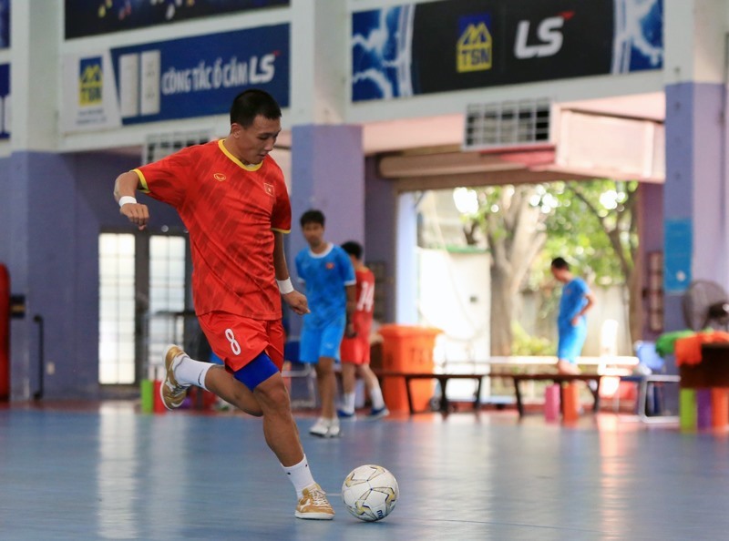 Spieler mit dem „Futsal-Goldenen Ball 2021“ bemüht sich um Goldmedaille bei Sea Games 31