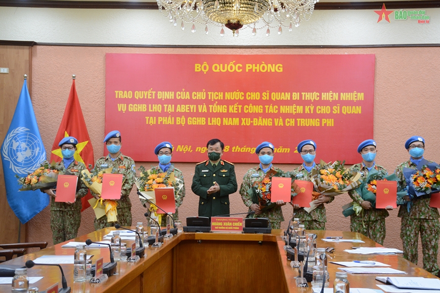 Vietnam schickt zum ersten Mal Offiziere für UN-Friedensmission bei UNISFA