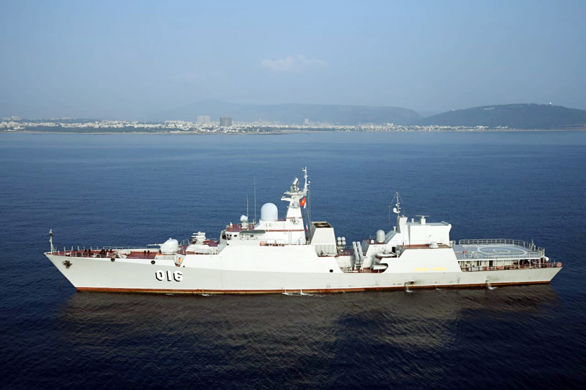 Vietnamesische Marine nimmt am Seemanöver MILAN 2022 in Indien teil