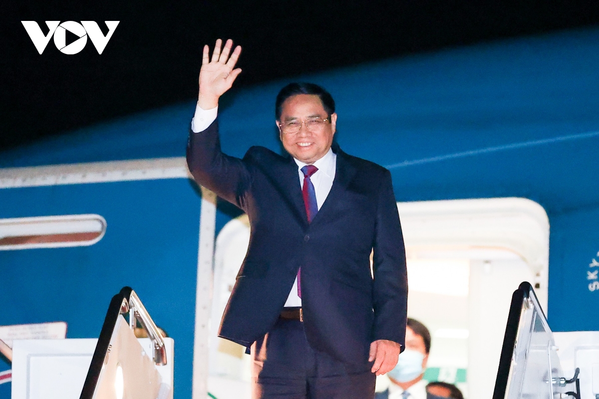 USA-ASEAN-Sondergipfel: Premierminister Pham Minh Chinh ist in Washington eingetroffen