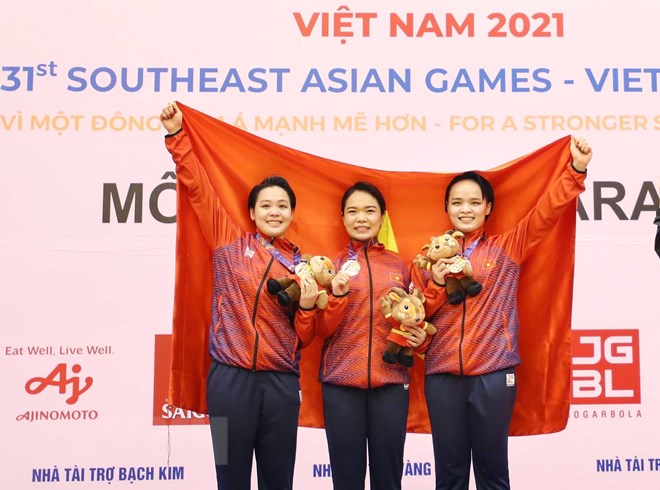 SEA Games 31: Vietnamesisches Karate liegt an erster Stelle mit sieben Goldmedaillen