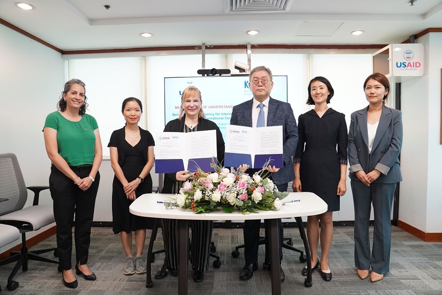 USAID und KOICA unterzeichnen erstes MOU in Vietnam über Klimawandel und Umweltschutz