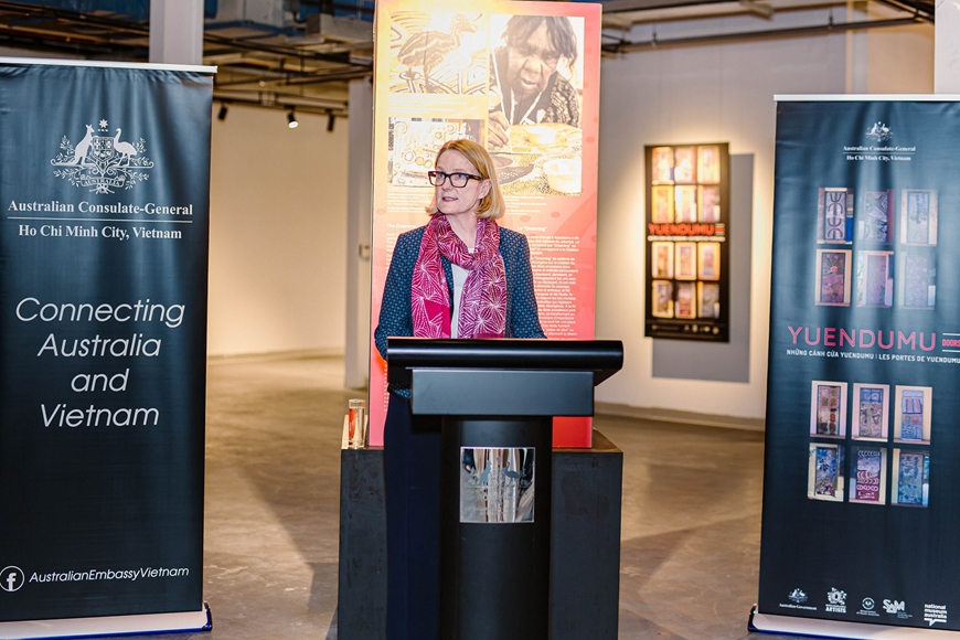 Ausstellung über die Kultur der australischen Aborigines in Ho Chi Minh Stadt