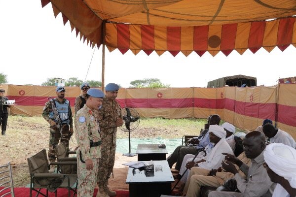 Erste karitative Aktivität des Ingenieurteams Nr. 1 Vietnams in Abyei in Südsudan