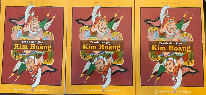Präsentation des Buches über folkloristische Kim Hoang-Bilder