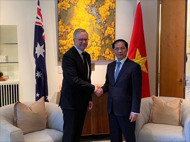 Australien achtet auf Entwicklung der strategischen Partnerschaft mit Vietnam
