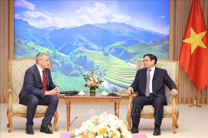 Premierminister Pham Minh Chinh empfängt den belarussischen Botschafter