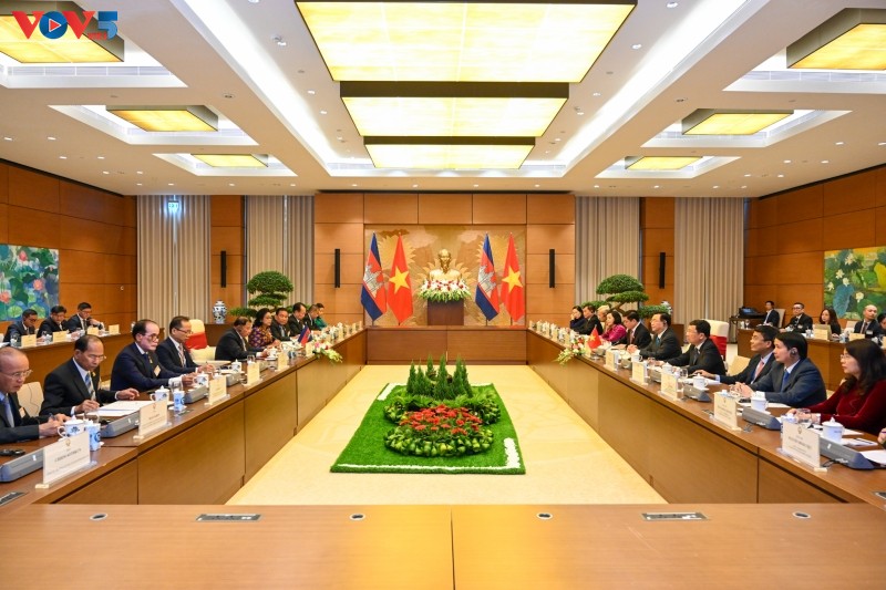 Entwicklung der freundschaftlichen Nachbarschaft und umfassenden Zusammenarbeit zwischen Vietnam und Kambodscha