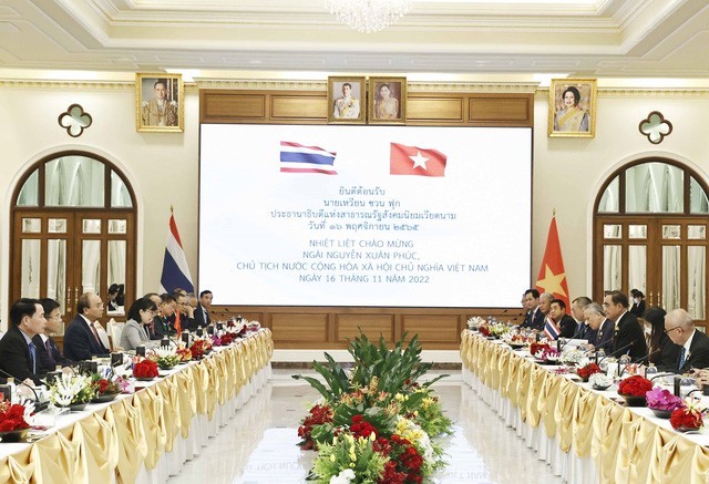 Vietnam und Thailand wollen das bilaterale Handelsvolumen auf 25 bis 30 Milliarden US-Dollar erhöhen